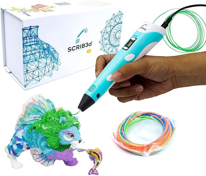 scrib3d p1 3d printing pen wit...